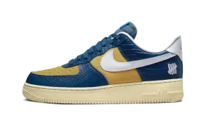 Air Force 1 Low SP Undefeated 5 On It Blue Yellow Croc