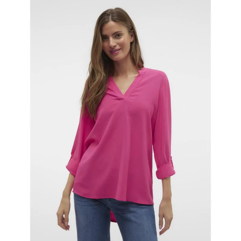 Blouse à pois genevieve noir femme - Tiffosi | wimod