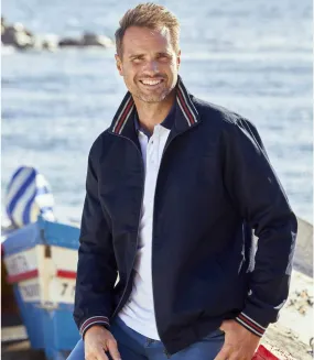 Blouson en Twill Marine