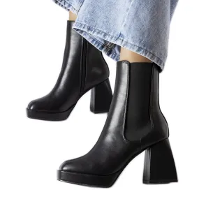 Bottines noires Watson le noir