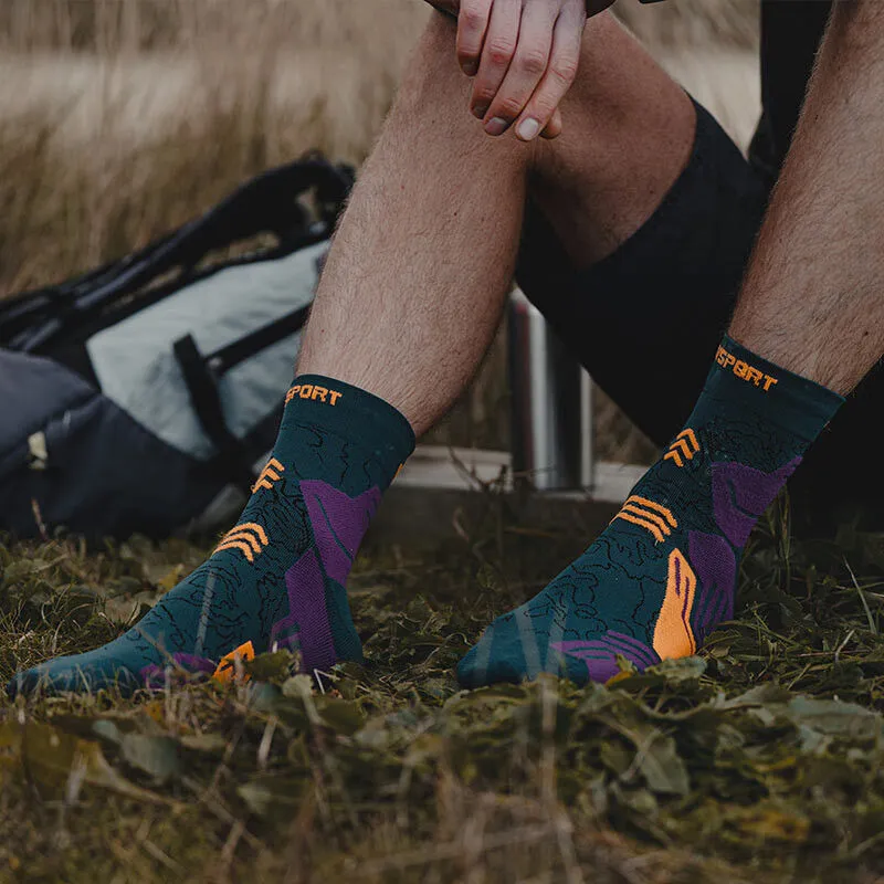 BV Sport Trek GR Mid Polyamide - Chaussettes randonnée | Hardloop