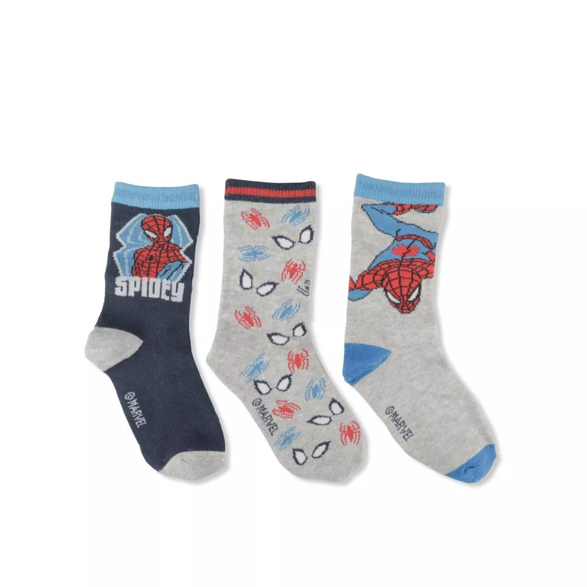 Chaussettes GRIS SPIDERMAN