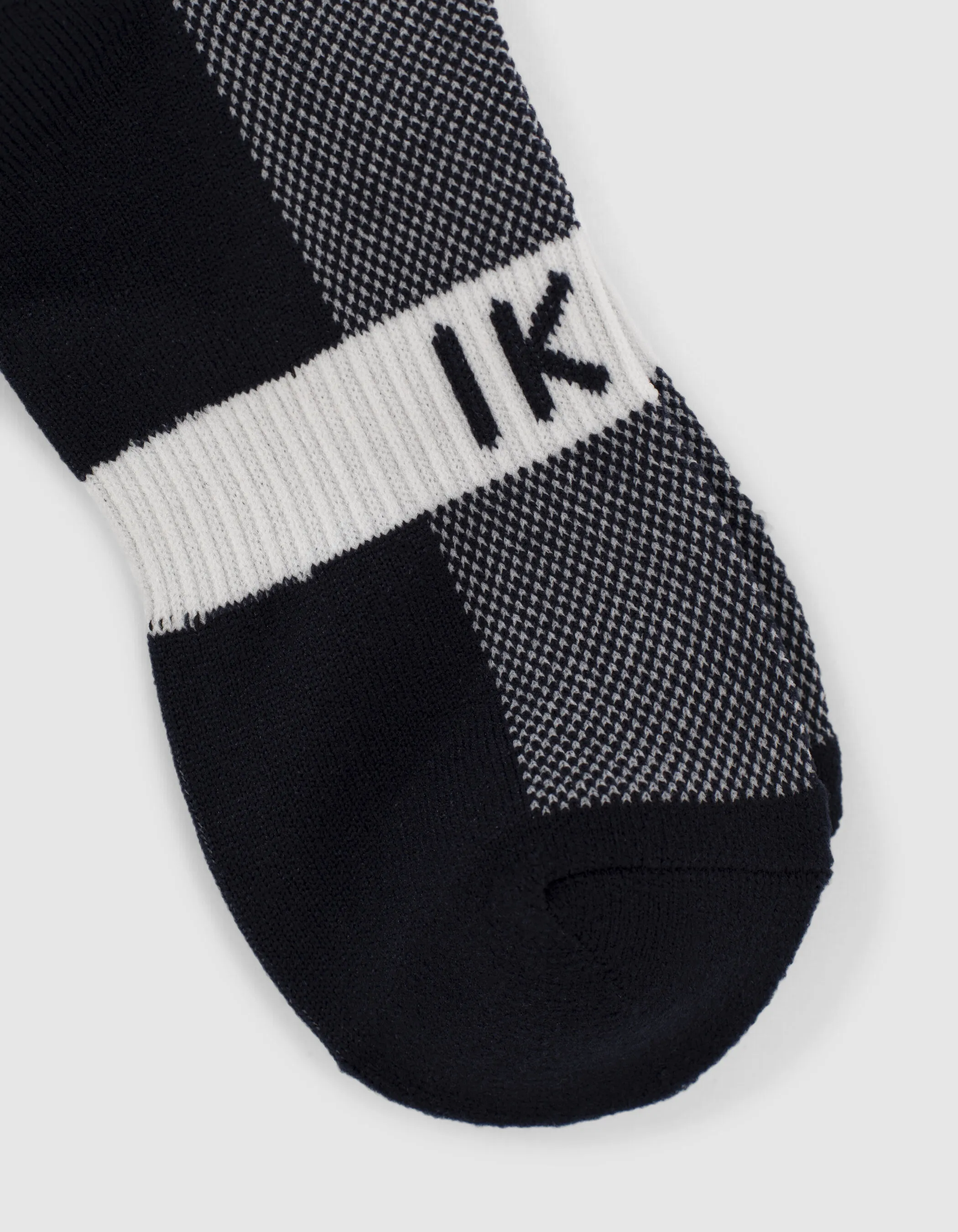 Chaussettes sport kaki et grises garçon