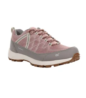 Chaussures de marche lady samaris lite low femme mauve clair / gris nuageux Regatta