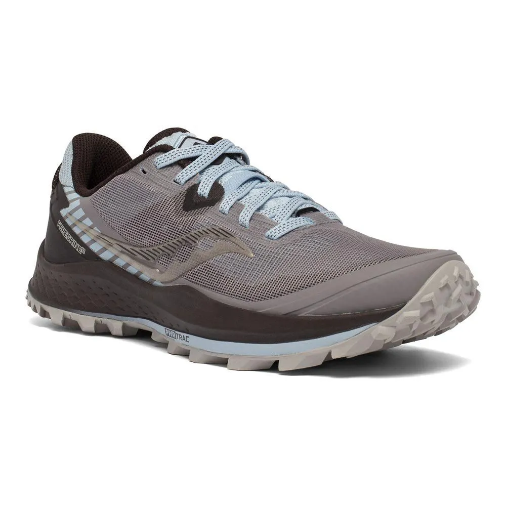 Chaussures Trail running Saucony Femme | Saucony Peregrine 11 Zinc/Sky/Loom pour femme | S10641-35