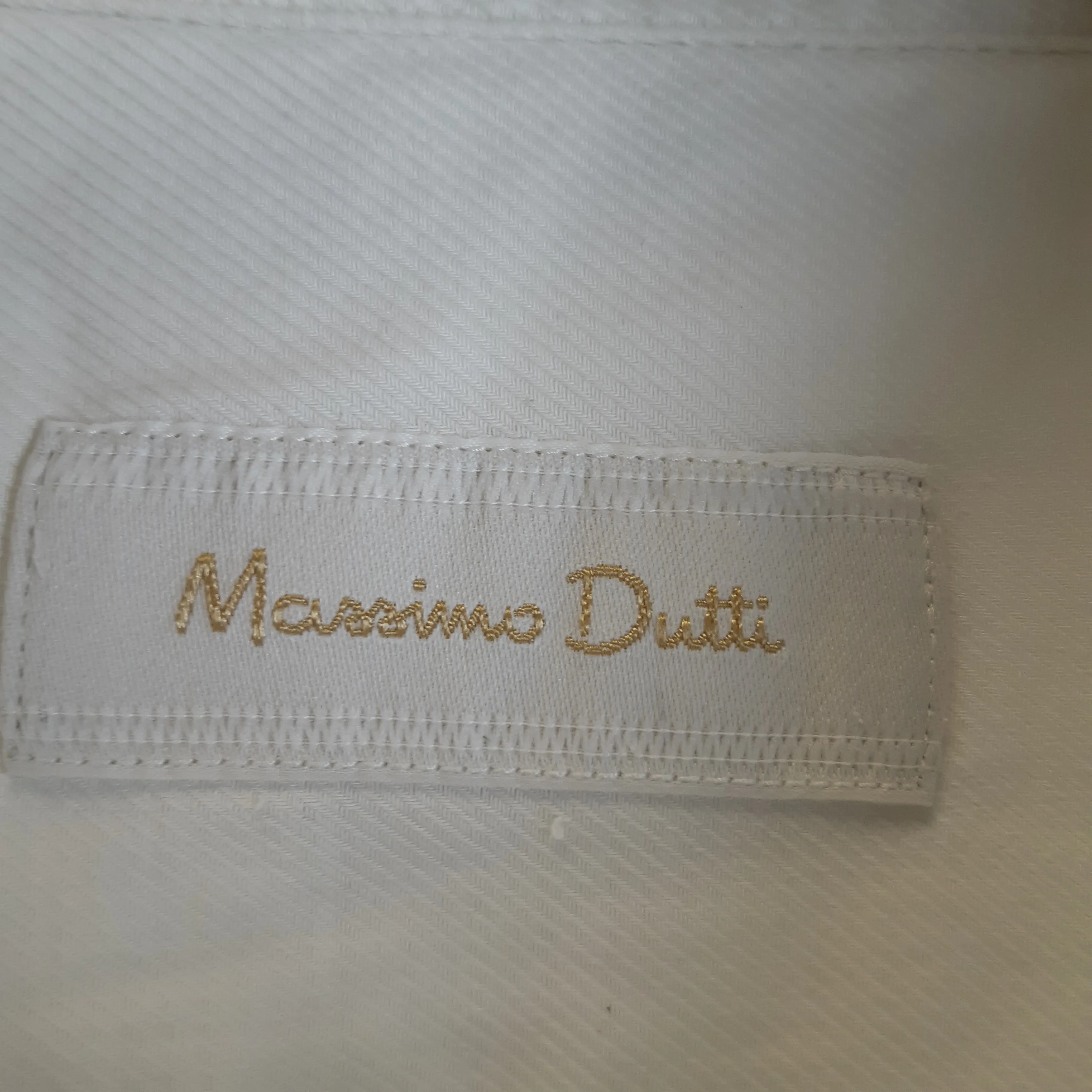 Chemise blanche - Massimo Dutti - 48