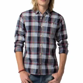 Chemise à carreaux Tommy Hilfiger homme modèle Fadil en coton