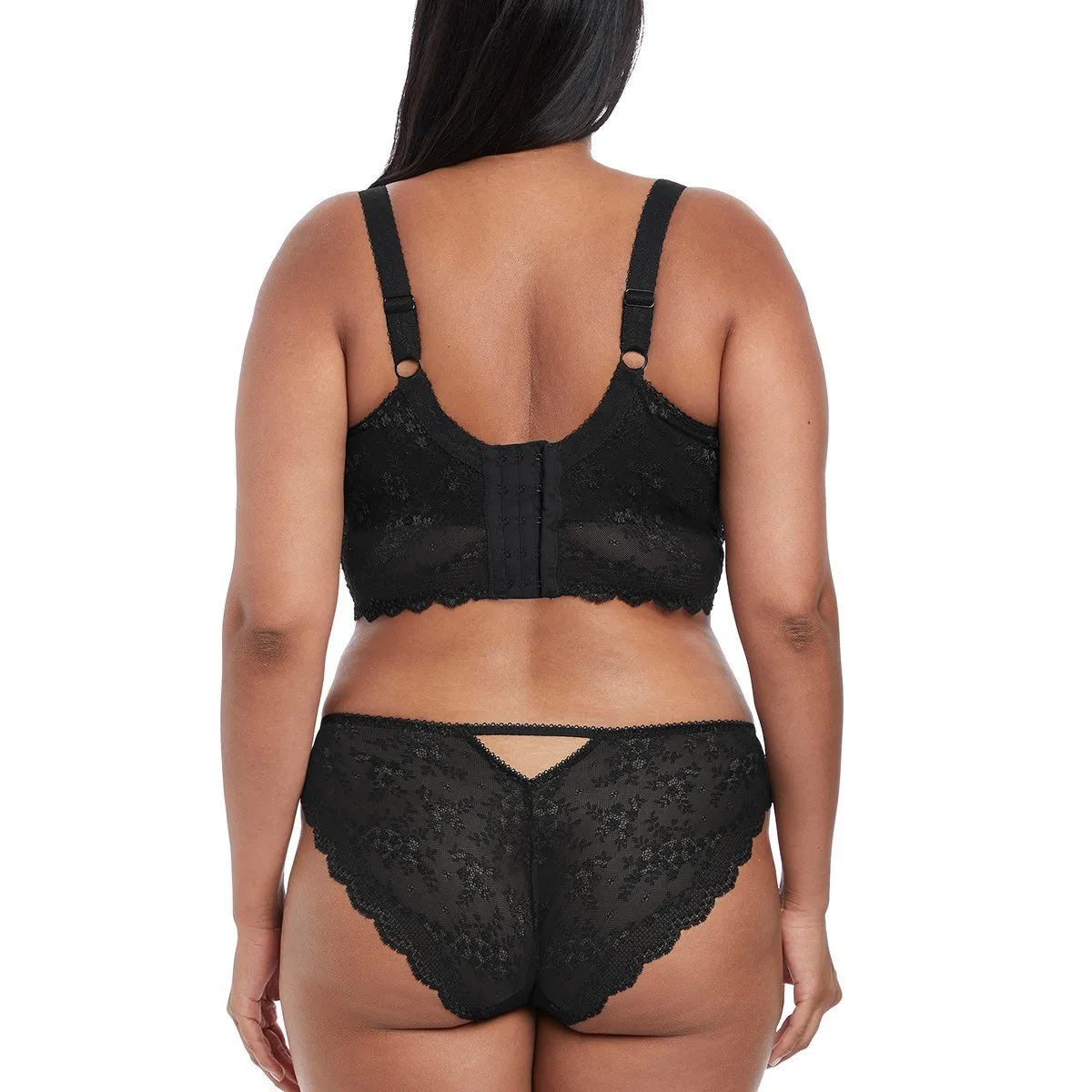 Culotte coupe brésilienne Charley noir de Elomi