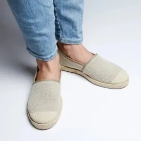 Evita espadrille en chanvre