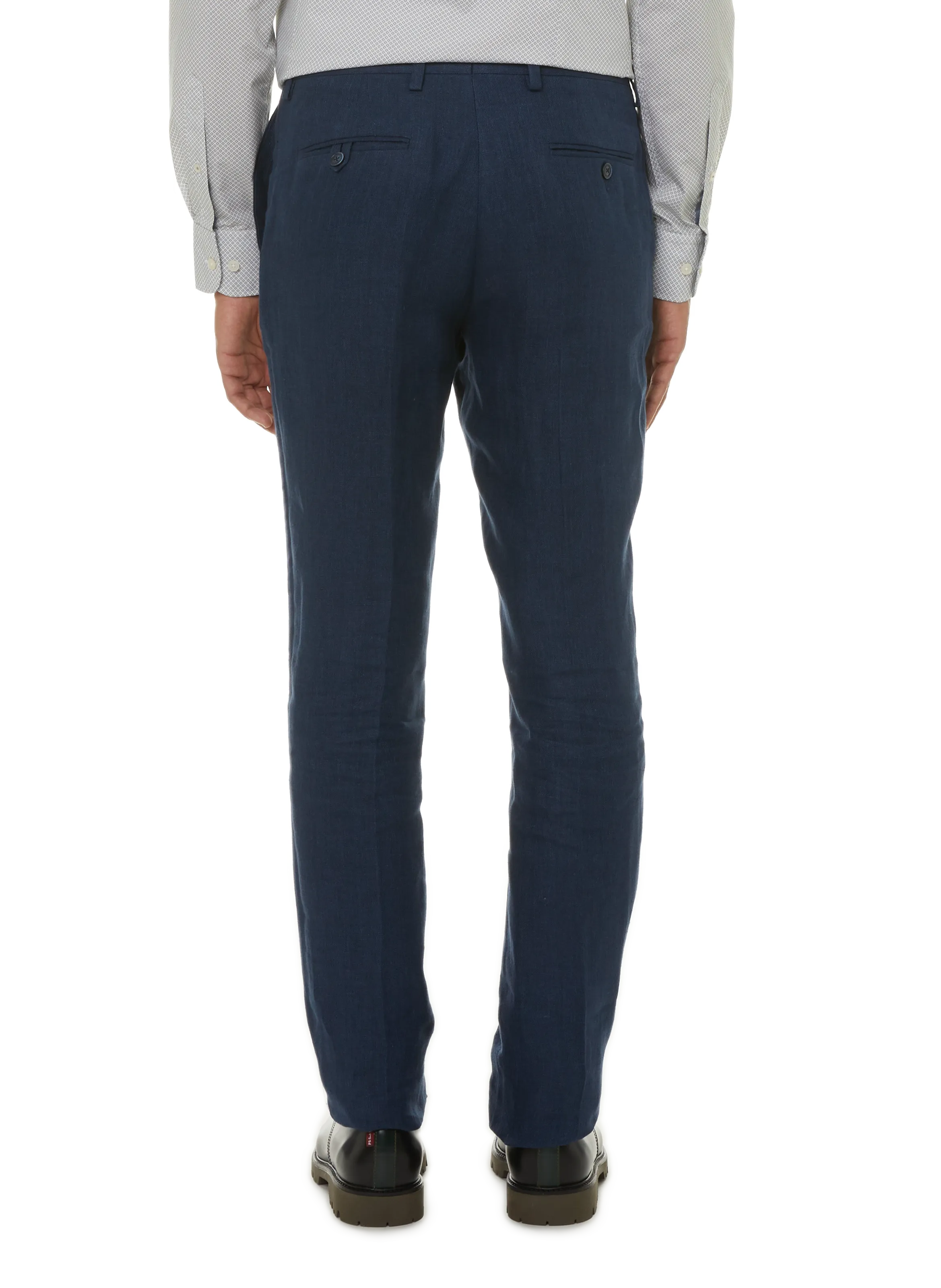 HACKETT  Pantalon en lin - Bleu