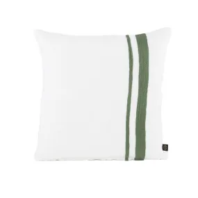 Harmony Textile - Haomy Housse de Coussin MALAGA en Lin Brodé