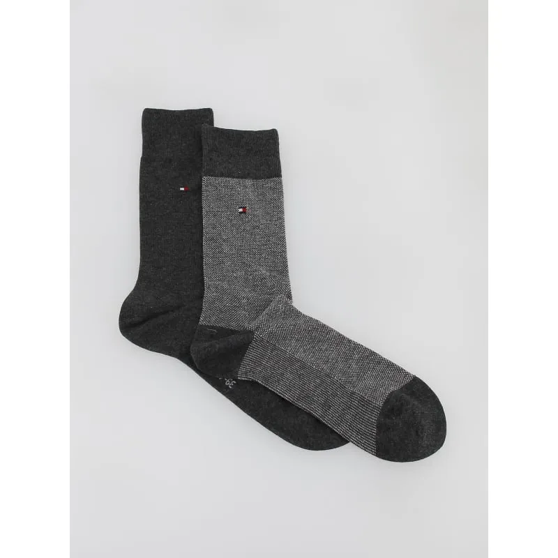 Pack 2 paires de chaussettes sport stripe blanc - Levi's | wimod