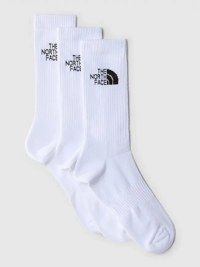 Pack de 3 paires de chaussettes sport blanc adulte - The North Face | wimod