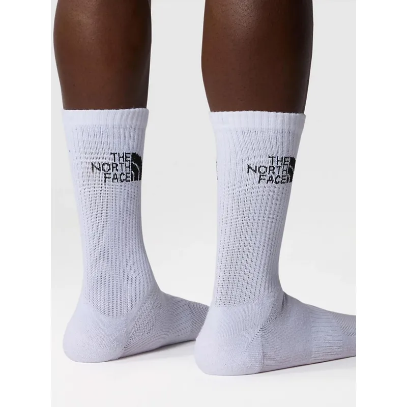 Pack de 3 paires de chaussettes sport blanc adulte - The North Face | wimod