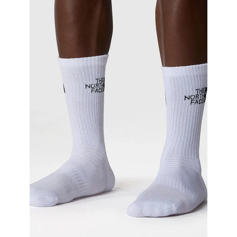 Pack de 3 paires de chaussettes sport blanc adulte - The North Face | wimod