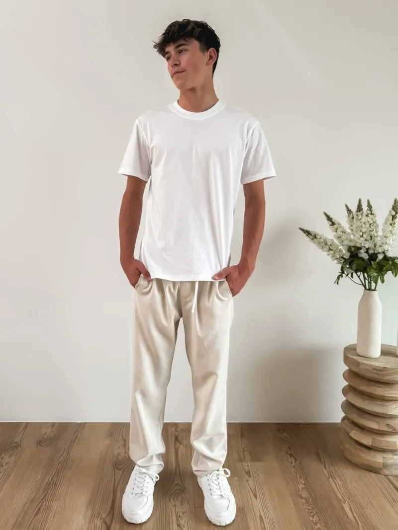 Pantalon en lin Aaron - Beige