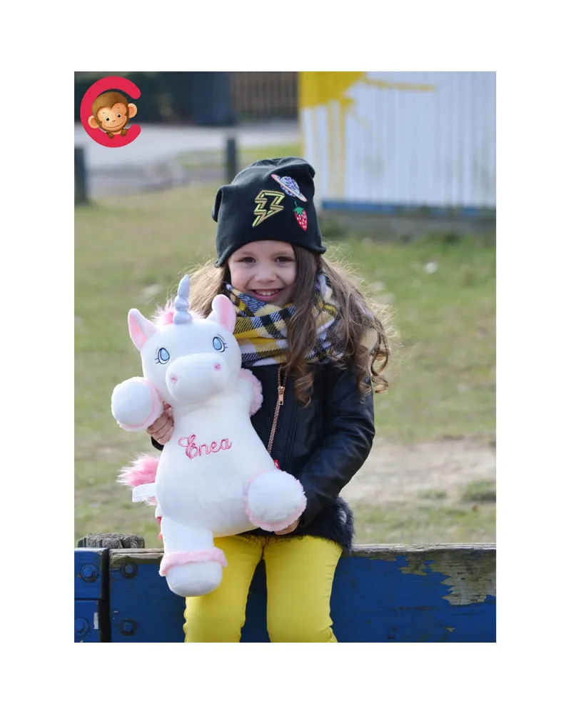 Peluche Licorne blanche