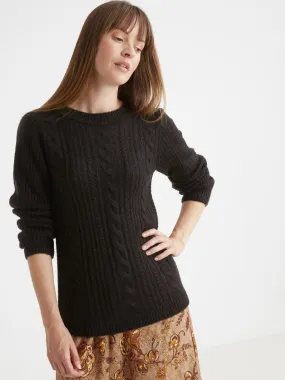 Pull  torsadé forme loose