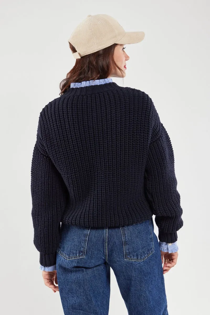 Pull torsadé - laine