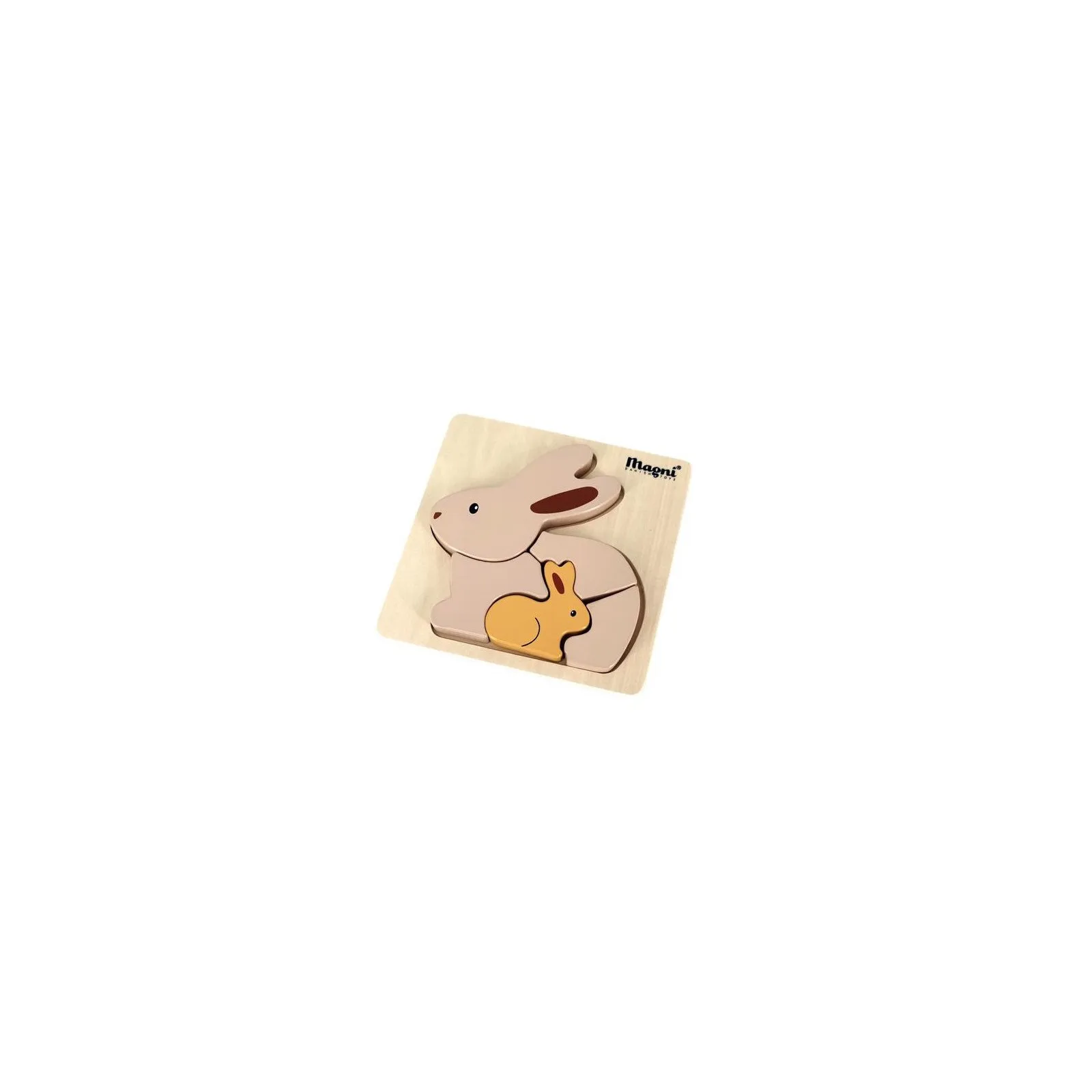 Puzzle lapins en bois