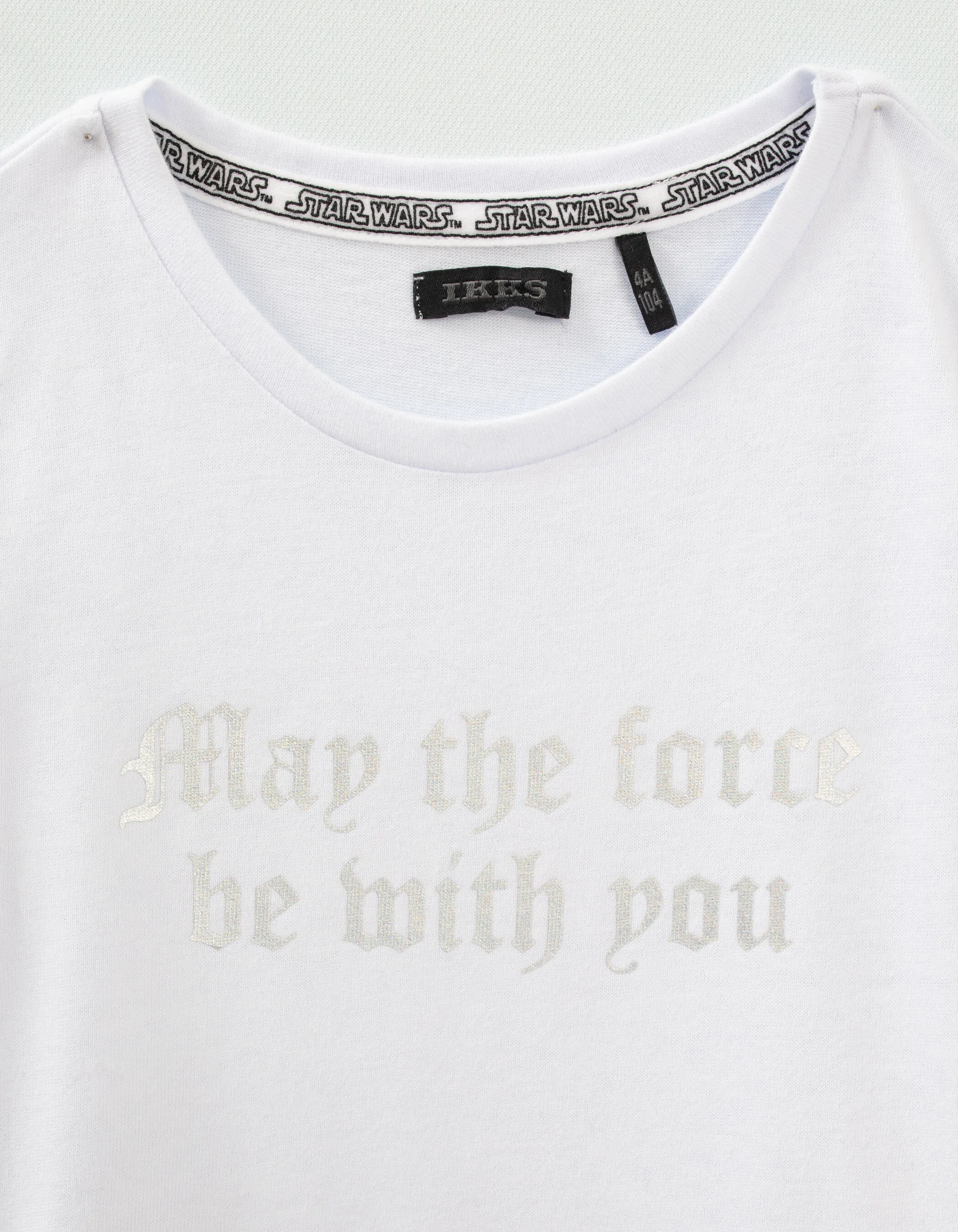 Robe noire 2 en 1 et sweat velours IKKS - STAR WARS™ fille