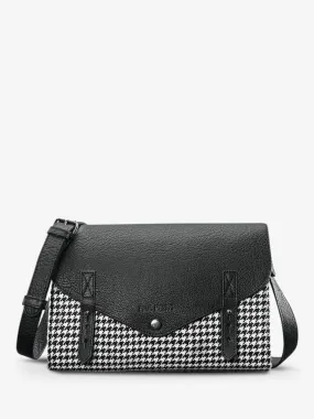 SAC BANDOULIÈRE CUIR FEMME NOIR L'Indispensable Grand Prix - Noir