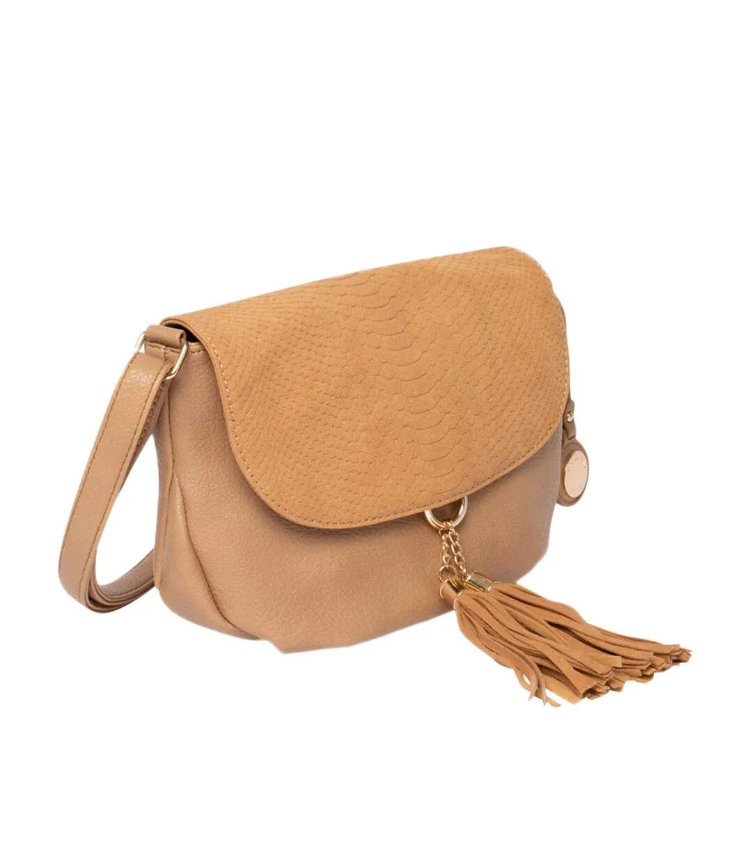 Sac bandoulière Beige Femme Manoukian Amy