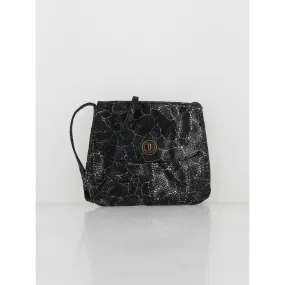 Sac bandoulière cuir totally large party noir femme - Pieces | wimod