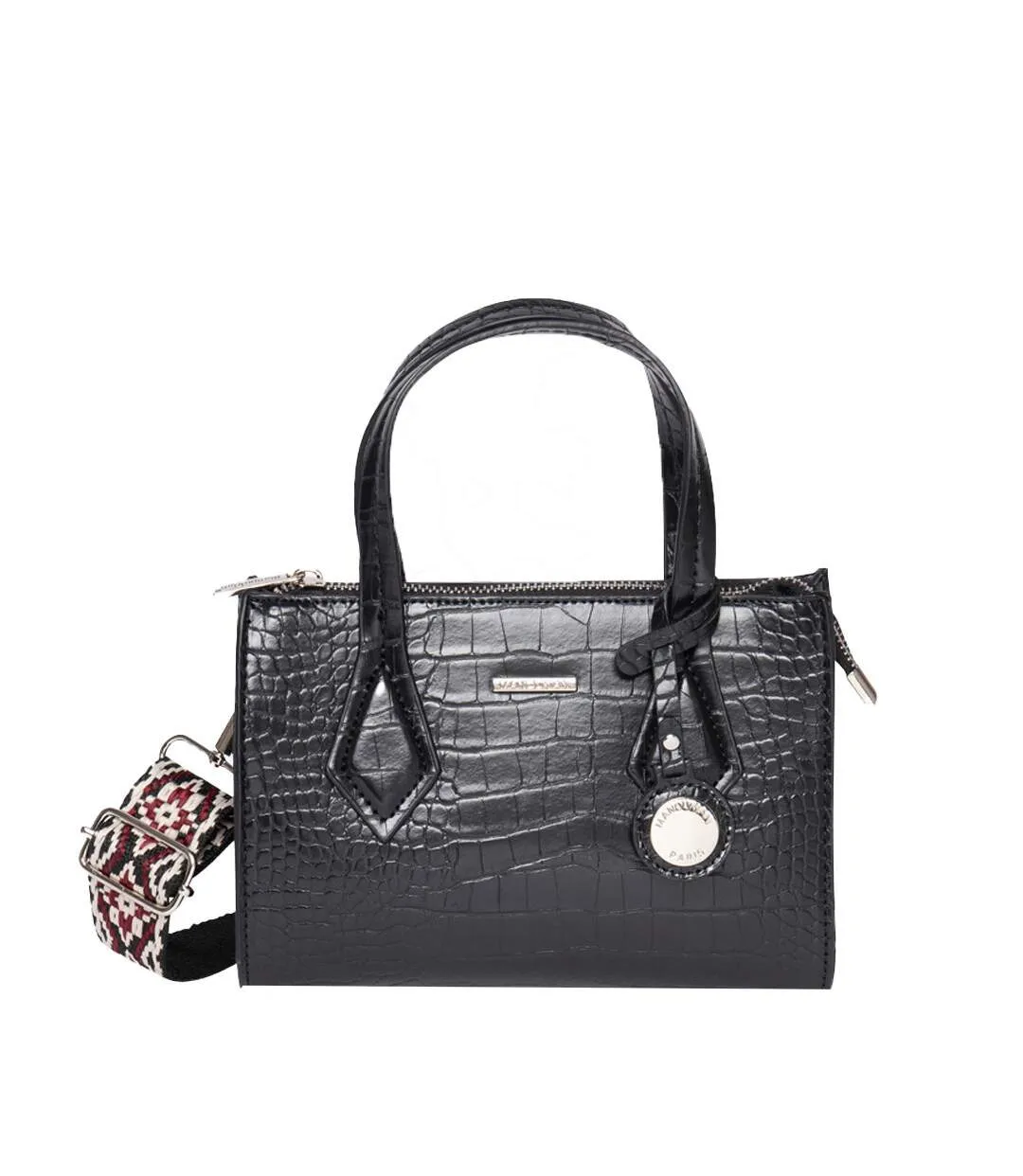 Sac Bandoulière Noir Femme Manoukian Andy