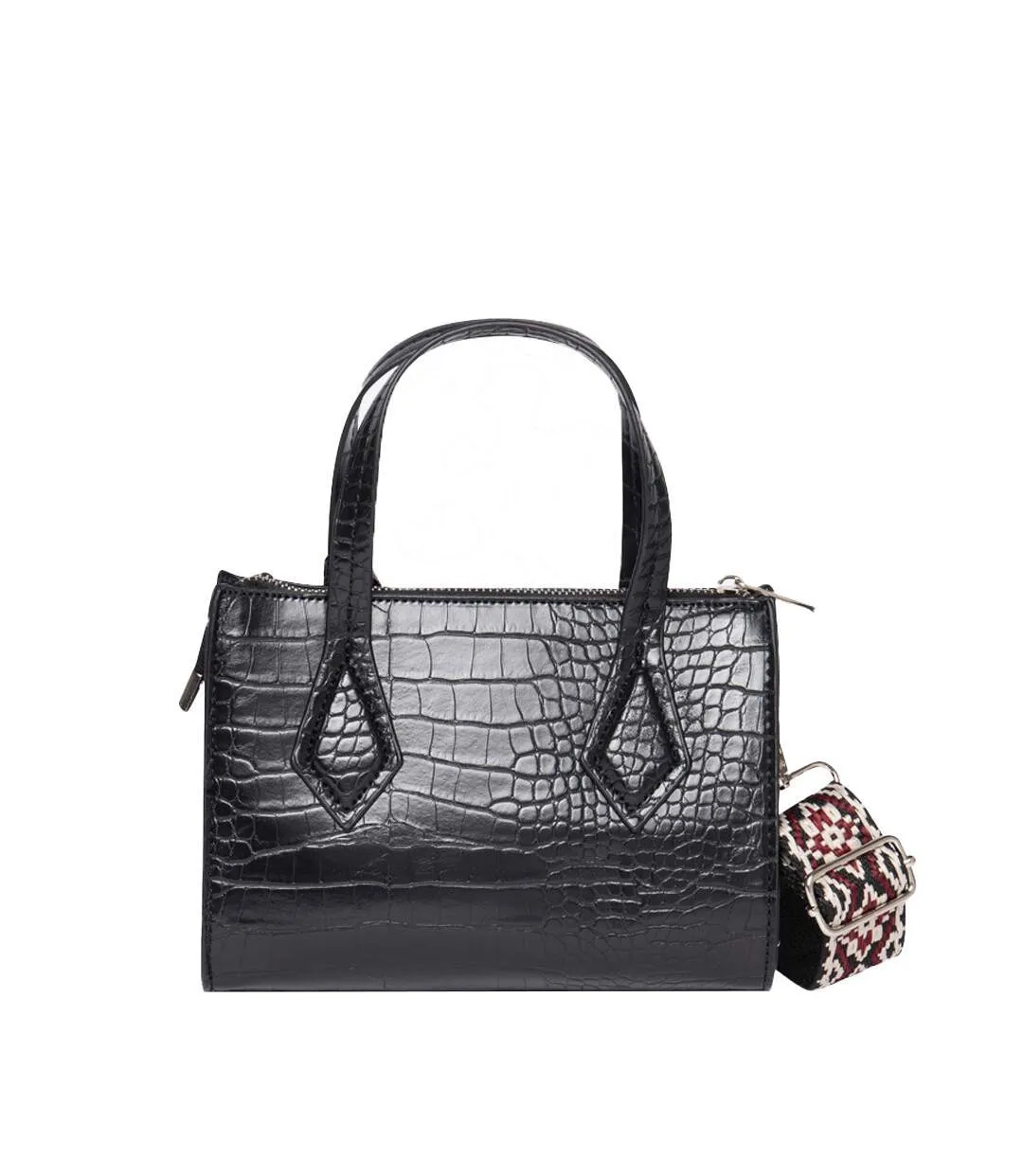 Sac Bandoulière Noir Femme Manoukian Andy