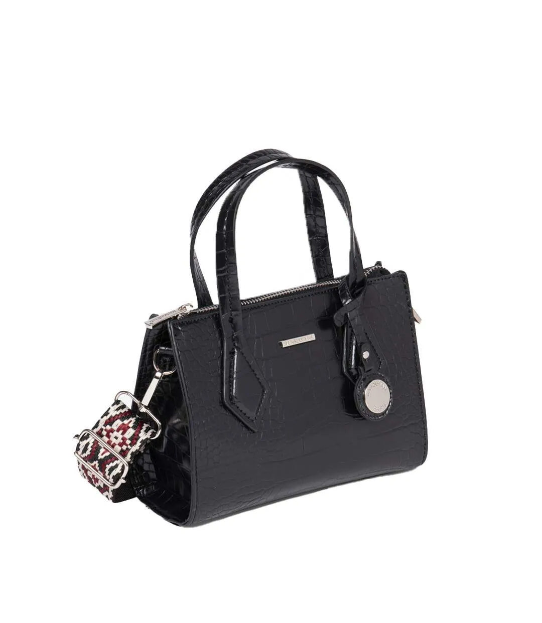 Sac Bandoulière Noir Femme Manoukian Andy