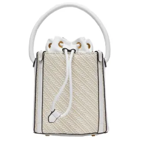 Sac seau Liu Jo Tanisha raphia lien coulissant AA4098T6476