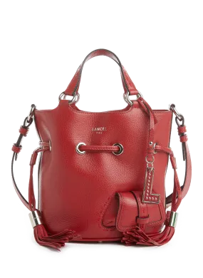 SAC SEAU PREMIER FLIRT EN CUIR - LANCEL pour FEMME | Printemps