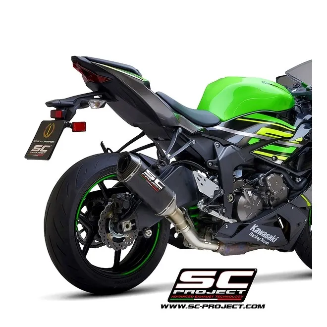 Tube "décata" SC Project Titane Kawasaki Ninja ZX-6R (2019-2021) | Moto Shop 35