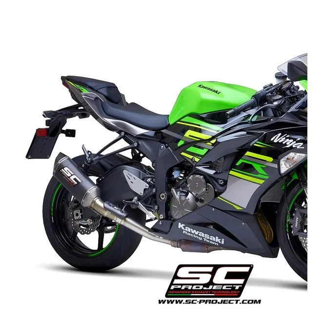 Tube "décata" SC Project Titane Kawasaki Ninja ZX-6R (2019-2021) | Moto Shop 35