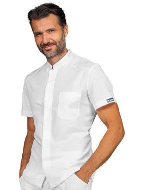 Veste Médicale Blanche Coupe Sport Ultra Light Homme Leon